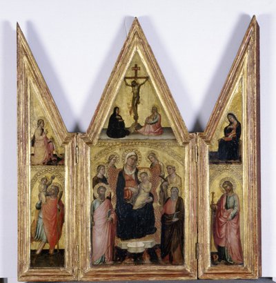 Triptyque avec la Vierge à l